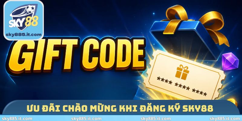 Ưu đãi chào mừng khi đăng ký SKY88